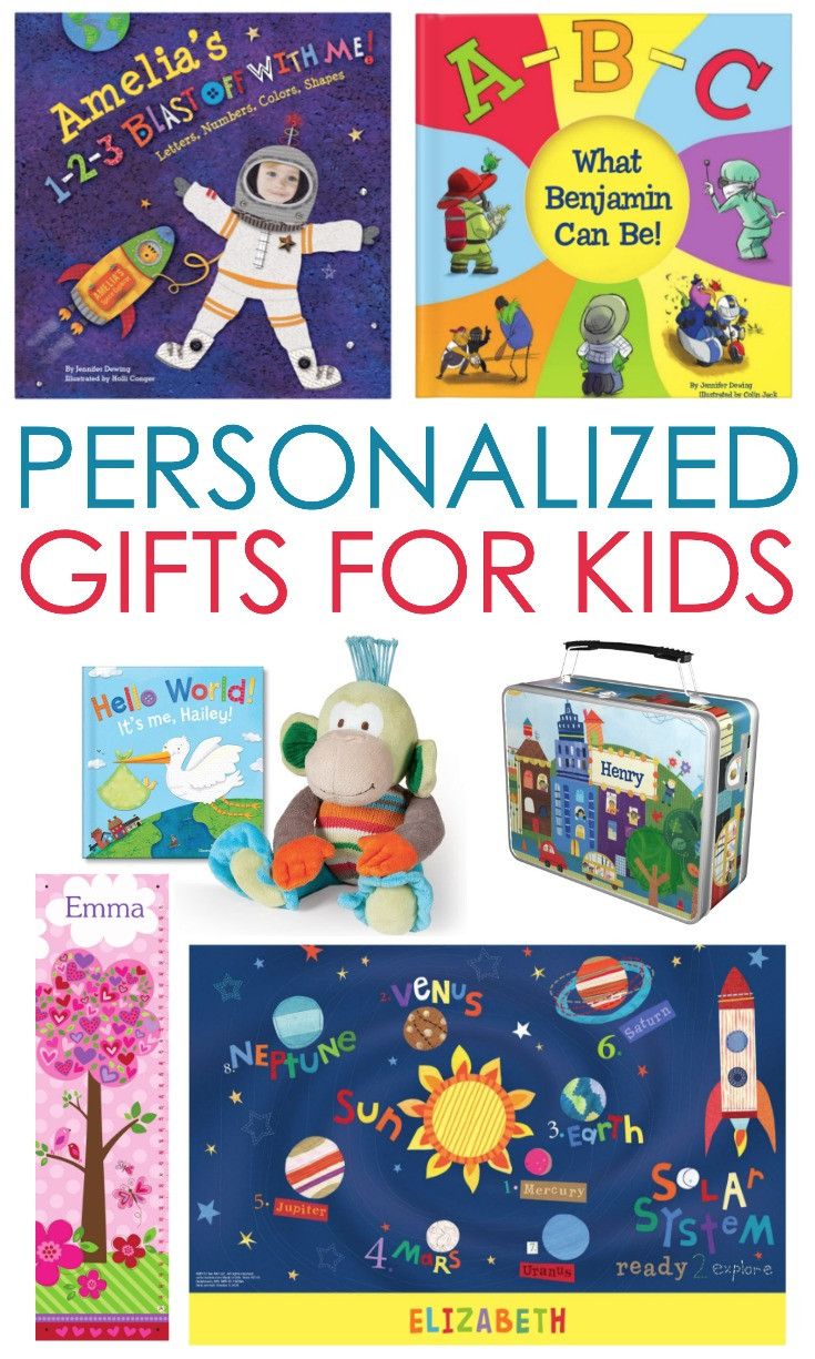 Customized Kids Gifts
 These Personalized Gifts Will Make Christmas Super Special