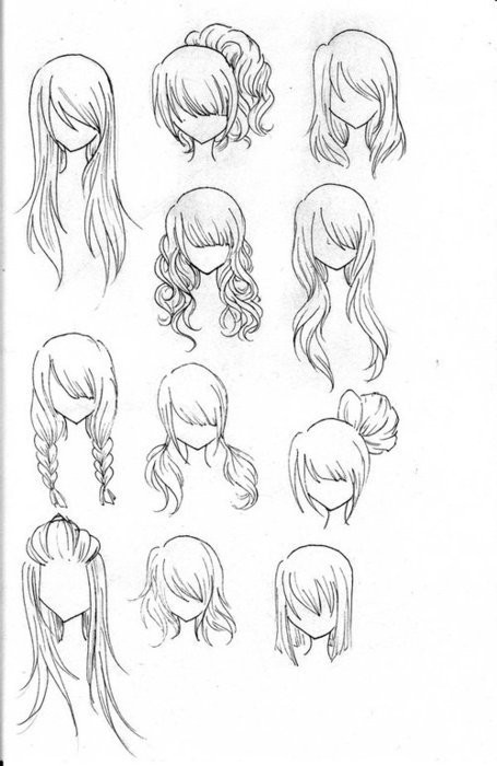 Cute Anime Girl Hairstyle
 Girl Anime Hairstyles