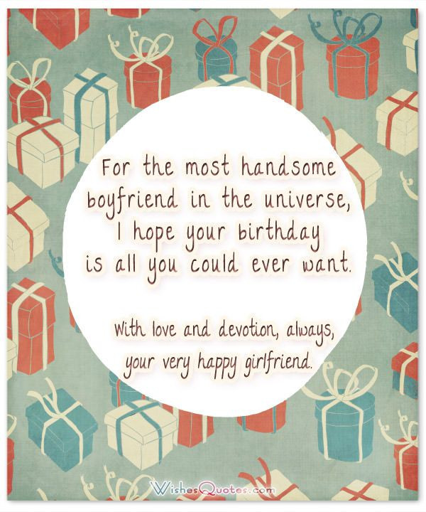 Cute Birthday Wishes For Boyfriend
 Cute Birthday Wishes For Your Charming Boyfriend – By