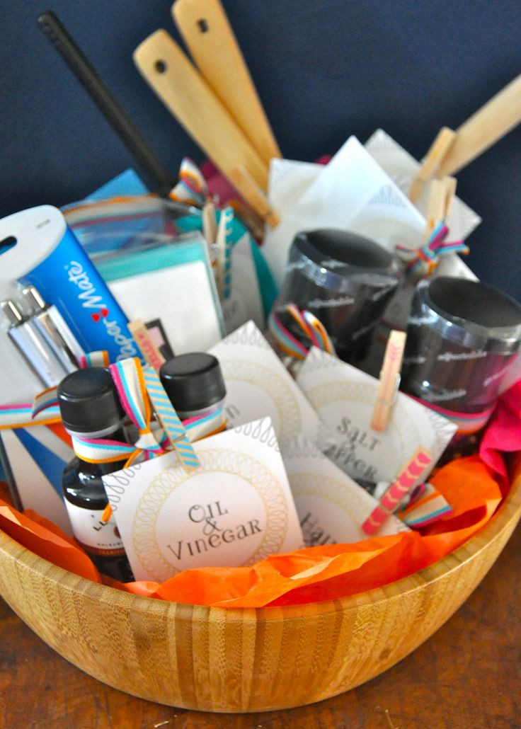 Cute Bridal Shower Gift Basket Ideas
 55 best images about cute theme basket on Pinterest