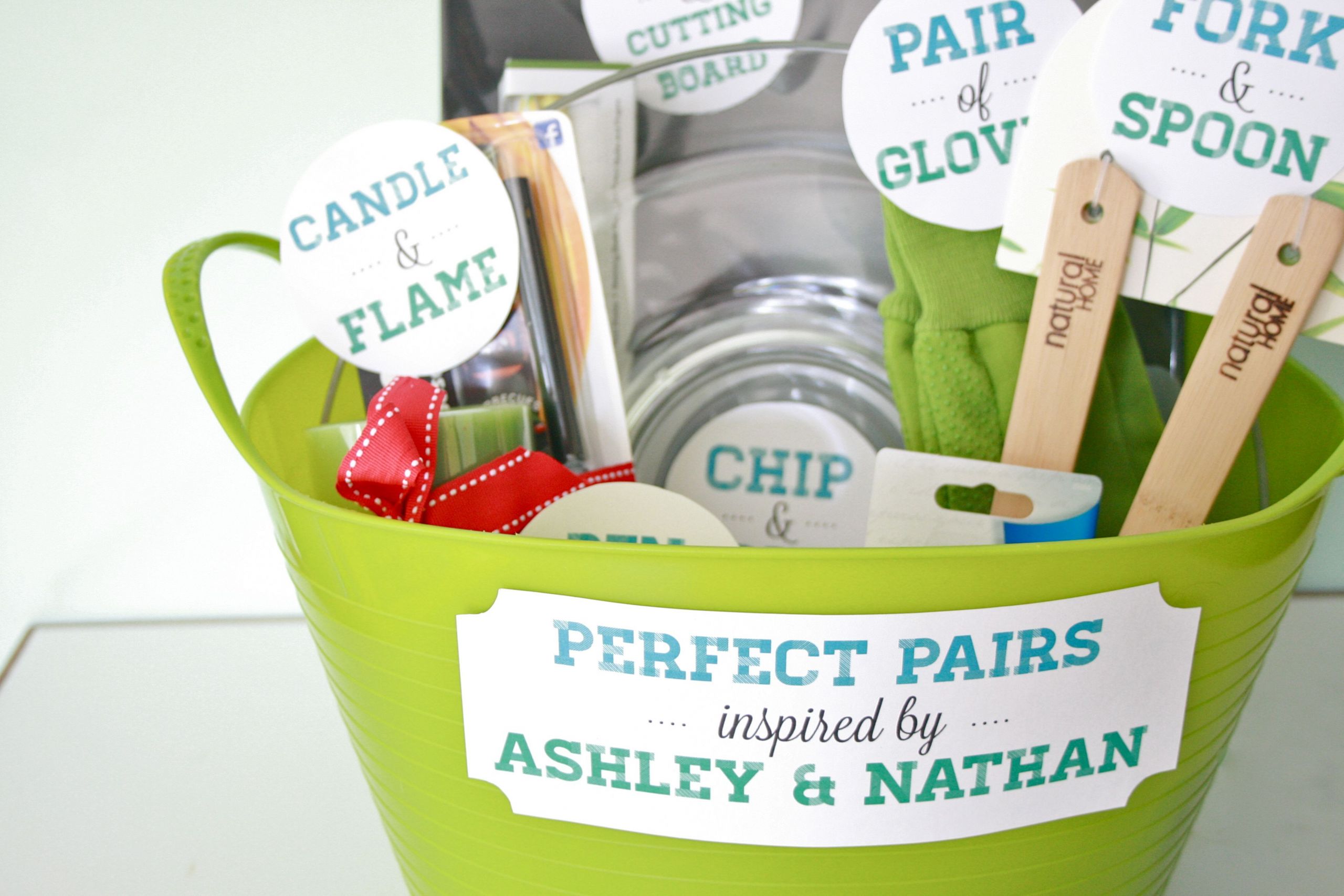 Cute Bridal Shower Gift Basket Ideas
 DIY "Perfect Pairs" Bridal Shower Gift