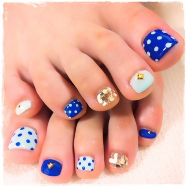 Cute But Easy Nail Designs
 45 Childishly Easy Toe Nail Designs 2015