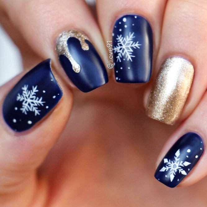 Cute Christmas Nail Ideas
 40 Winter Nails Ideas To Cheer Anyone Up