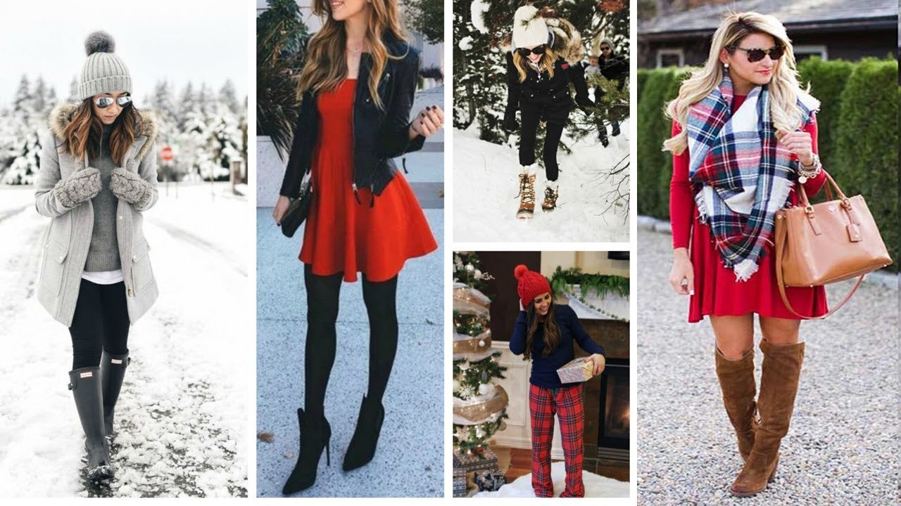 Cute Christmas Party Outfit Ideas
 Cute christmas outfit ideas । Christmas party dresses for