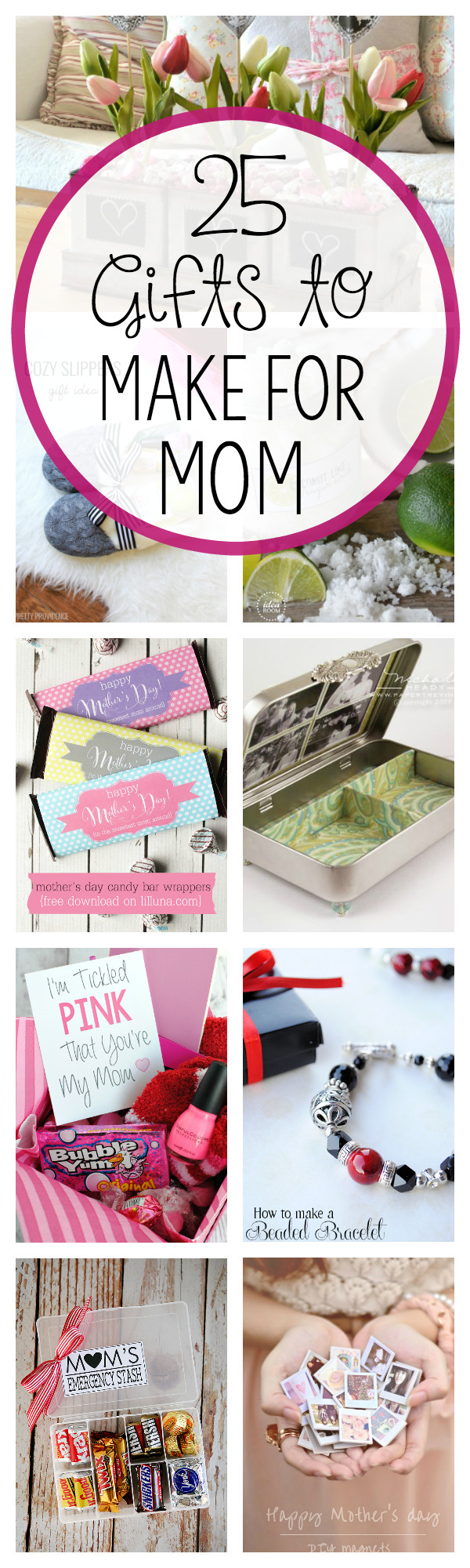 Cute DIY Gifts For Mom
 DIY Mother s Day Gift Ideas Crazy Little Projects