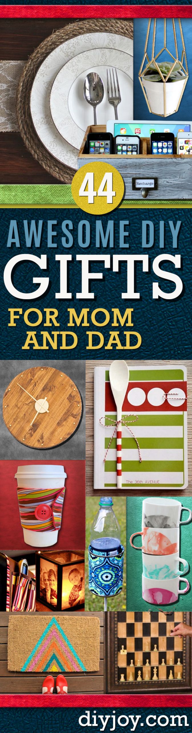 Cute DIY Gifts For Mom
 44 DIY Gift Ideas For Mom and Dad