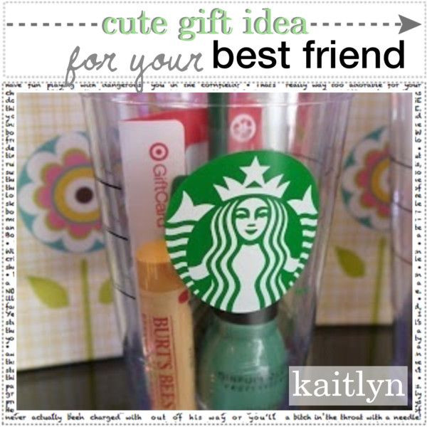 Cute Gift Ideas For Your Best Friend
 109 best images about Bestfriend care package ideas on