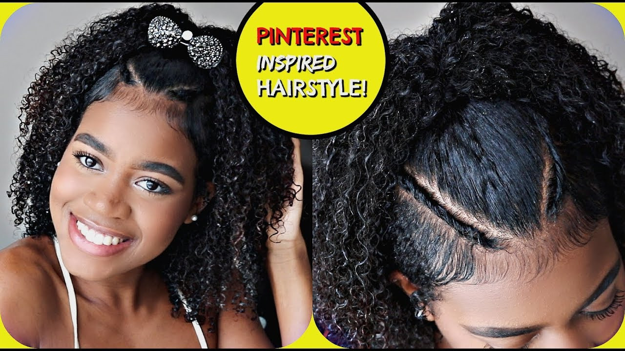Cute Haircuts For Naturally Curly Hair
 EASY PINTEREST Inspired Hairstyle for Naturally Curly Hair