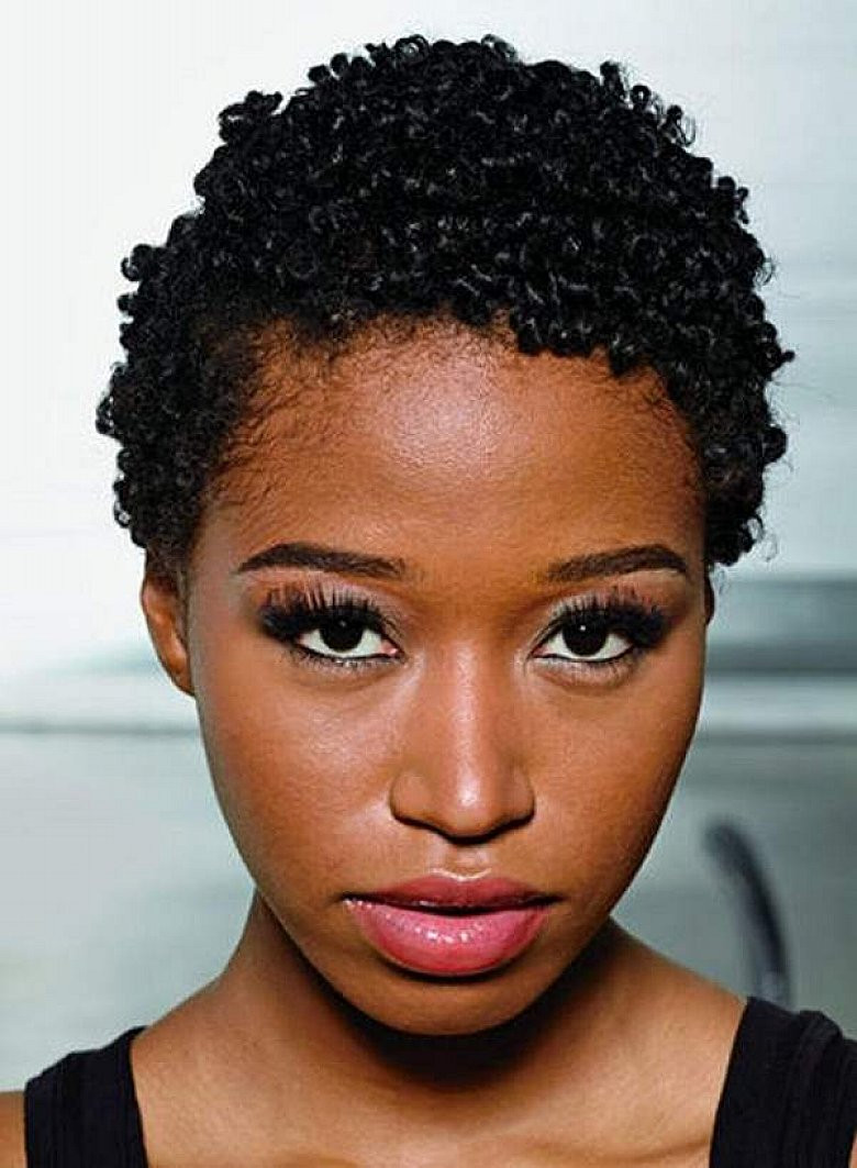 Cute Hairstyles For Short Natural Curly Hair
 24 Cute Curly and Natural Short Hairstyles For Black Women