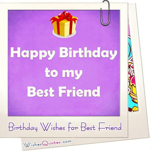 Cute Happy Birthday Quotes For Best Friends
 Birthday Wishes for your Best Friends with Cute