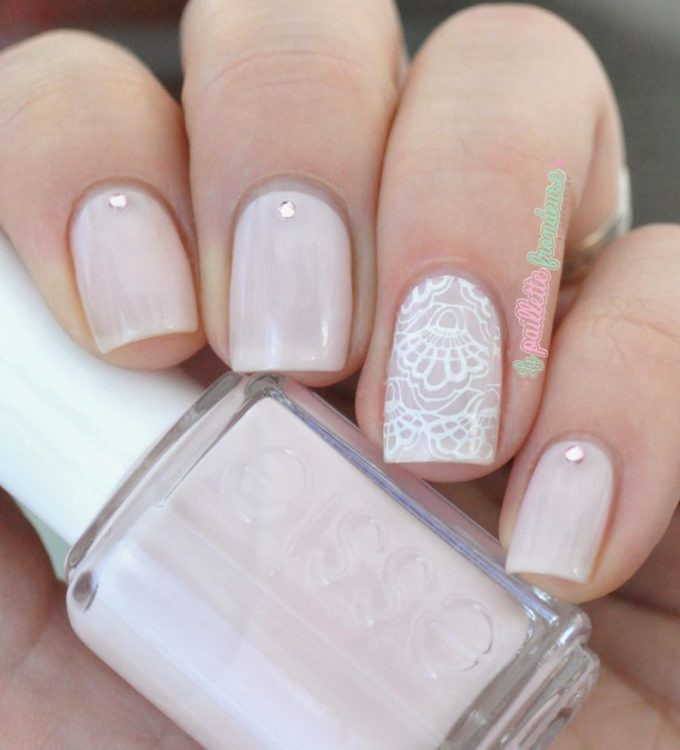 Cute Nail Designs For Weddings
 Nailing it – nails that won’t over shadow your wedding