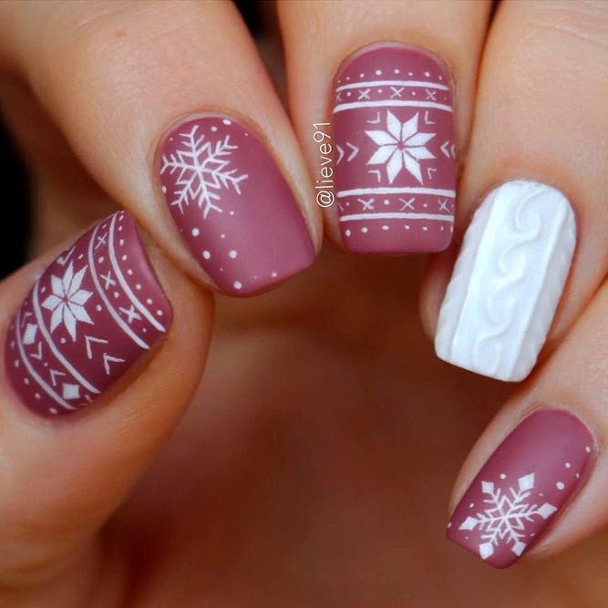 Cute Nail Ideas For Winter
 40 Winter Nails Ideas To Cheer Anyone Up