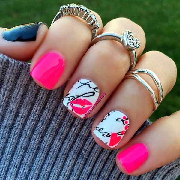 Cute Pink Nail Designs
 50 Cute Pink Nail Art Designs for Beginners 2015