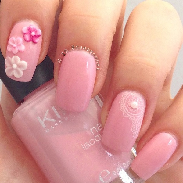 Cute Pink Nail Designs
 25 Cute Pink Nail Designs for 2016 Pretty Designs us58