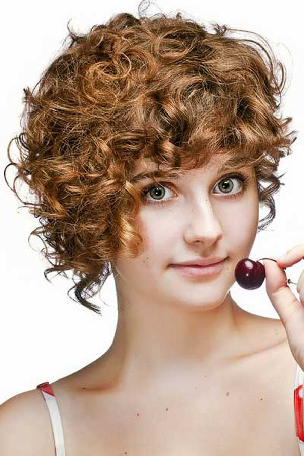Cute Short Natural Curly Hairstyles
 Cute Short Curly Hairstyle for Girls Girls Hairstyles