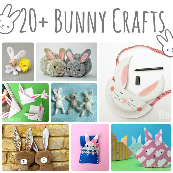Cute Things For Kids
 20 Cute Bunny Crafts for Kids Red Ted Art s Blog Red