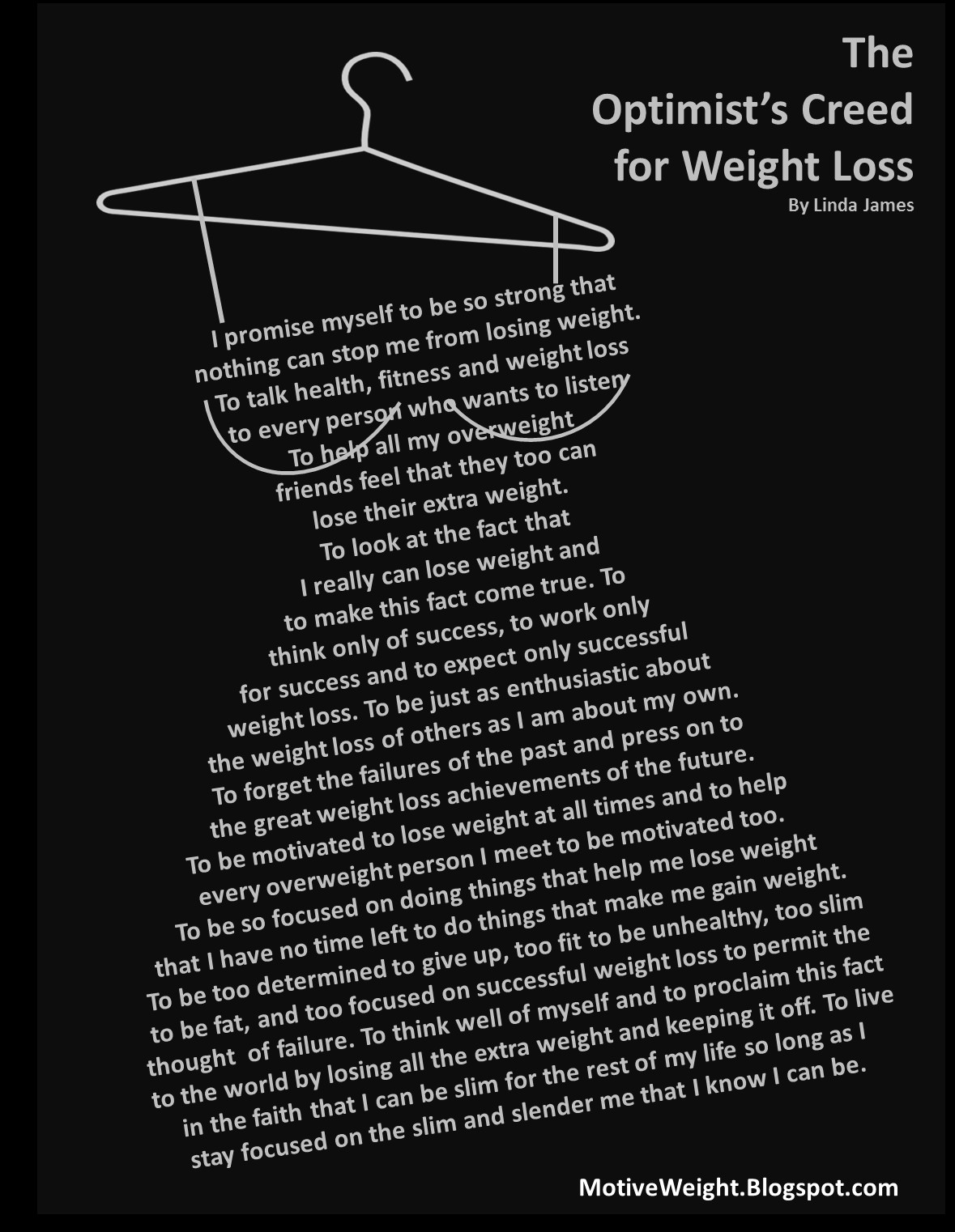 Daily Motivational Quotes For Weight Loss
 MotiveWeight The Optimist s Creed for Weight Loss
