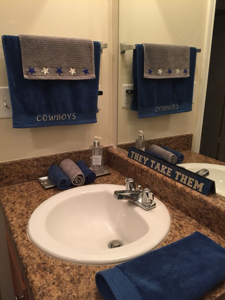 Dallas Cowboys Bathroom Decor
 75 best DALLAS COWBOYS ROOM DESIGNS images on Pinterest
