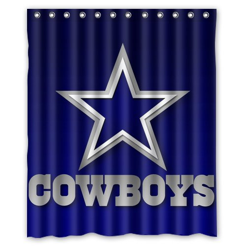 Dallas Cowboys Bathroom Decor
 Cowboys Shower Curtains Dallas Cowboys Shower Curtain