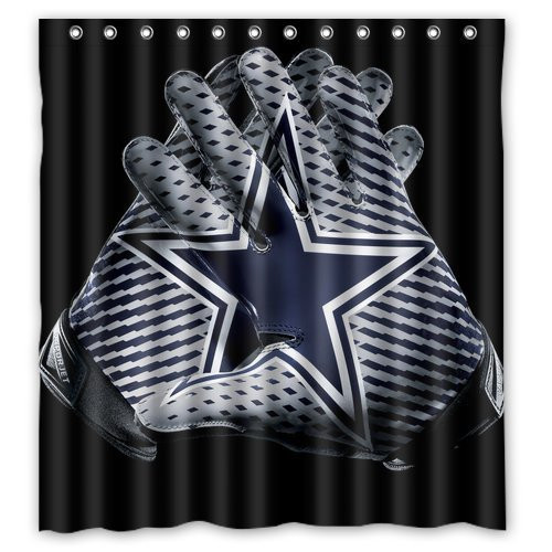 Dallas Cowboys Bathroom Decor
 Dallas Cowboys Shower Curtain Cowboys Shower Curtain