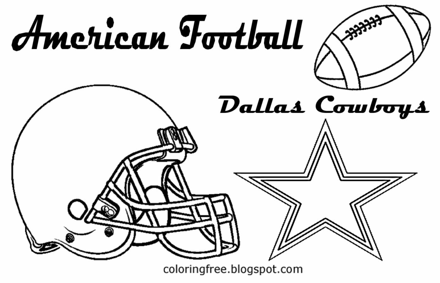 The Best Dallas Cowboys Coloring Sheet Home Family