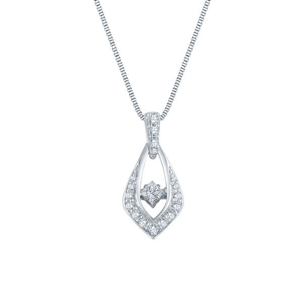 Dancing Diamond Necklace
 Email