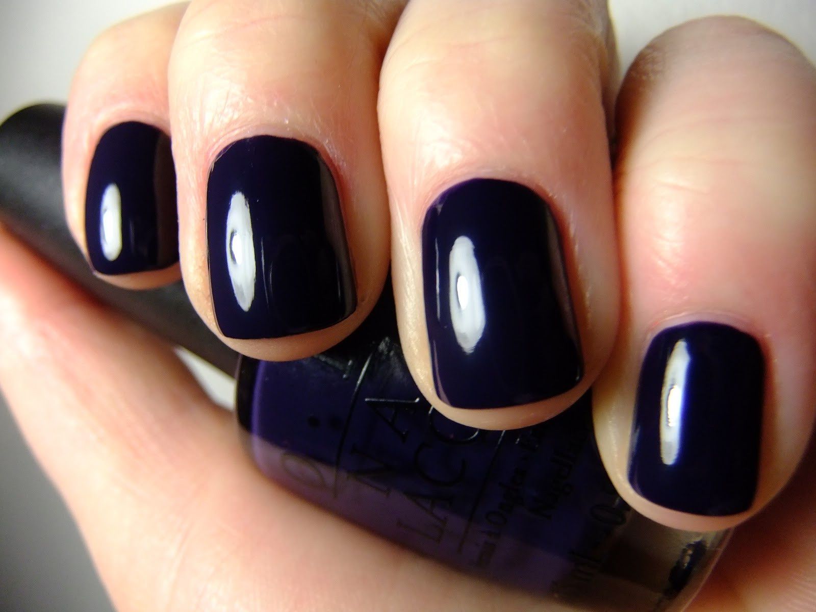 Dark Nail Colors
 A Polished Touch Blue Monday OPI Roadhouse Blues