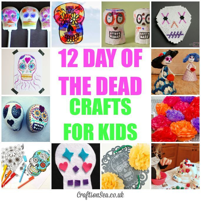 Day Of The Dead Crafts For Kids
 1000 images about Dia de los muertos on Pinterest