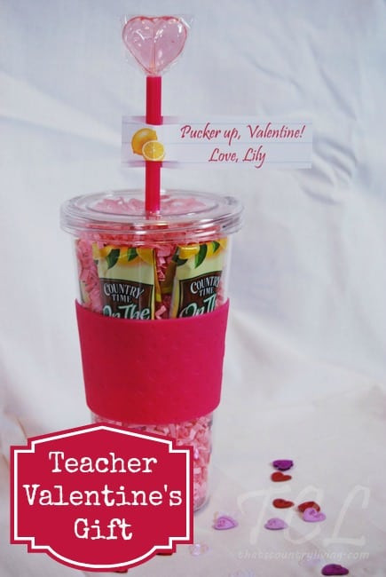 Daycare Valentine Gift Ideas
 Teacher Valentine s Day Gift Idea Drink Tumbler Mama
