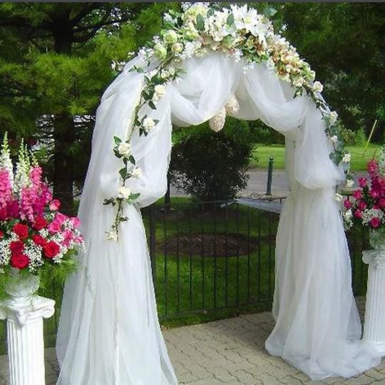 Decorating A Wedding Arch
 Elegant Arch Ceremony Decoration Tradesy