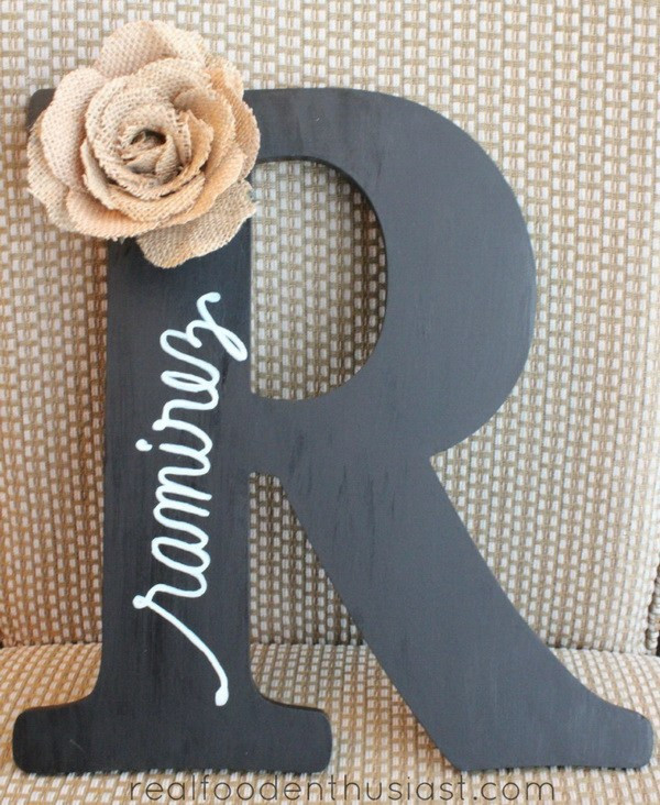 Decorative Letters DIY
 20 Best DIY Decorative Letters with Lots of Tutorials