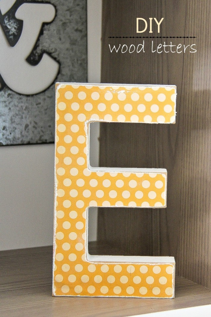 Decorative Letters DIY
 DIY Decorative Wood Letters