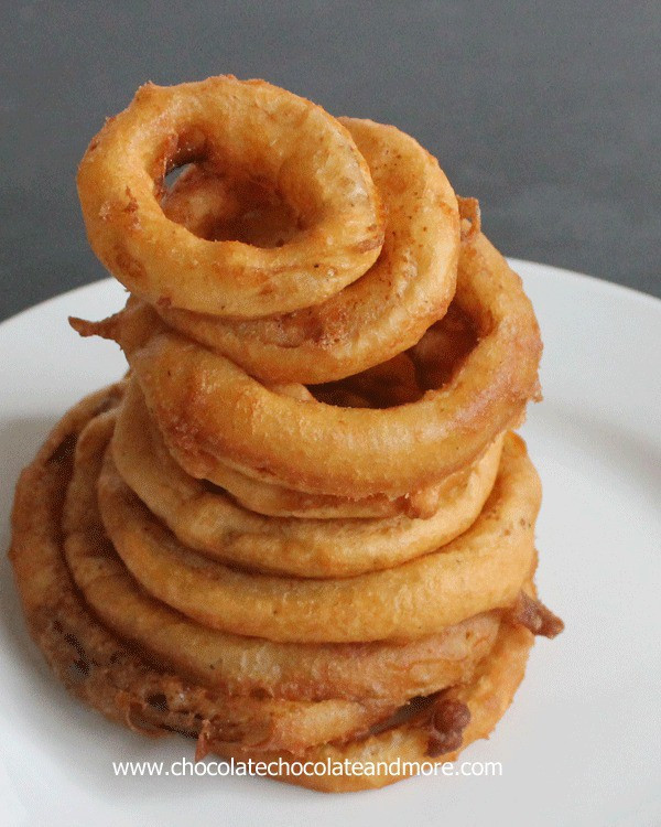 Deep Fried Onion Rings
 Easy Beer Battered ion Rings Chocolate Chocolate and More