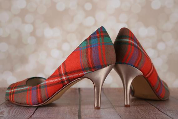 Design Your Own Wedding Shoes
 CUSTOM CONSULTATION Design Your Own Wedding Shoes Tartan