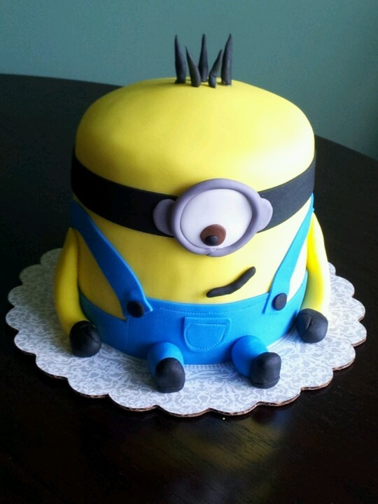 Despicable Me Birthday Cake
 147 best Despicable Me images on Pinterest