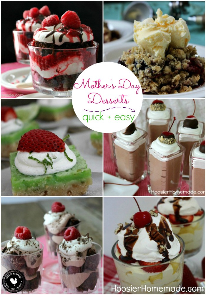 Desserts For Mother'S Day
 Mother s Day Desserts Hoosier Homemade