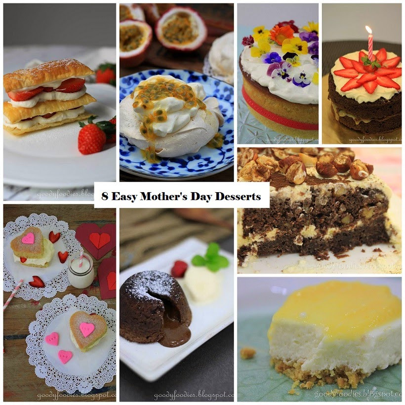 Desserts For Mother'S Day
 GoodyFoo s 8 Easy Dessert Recipes for Mother s Day