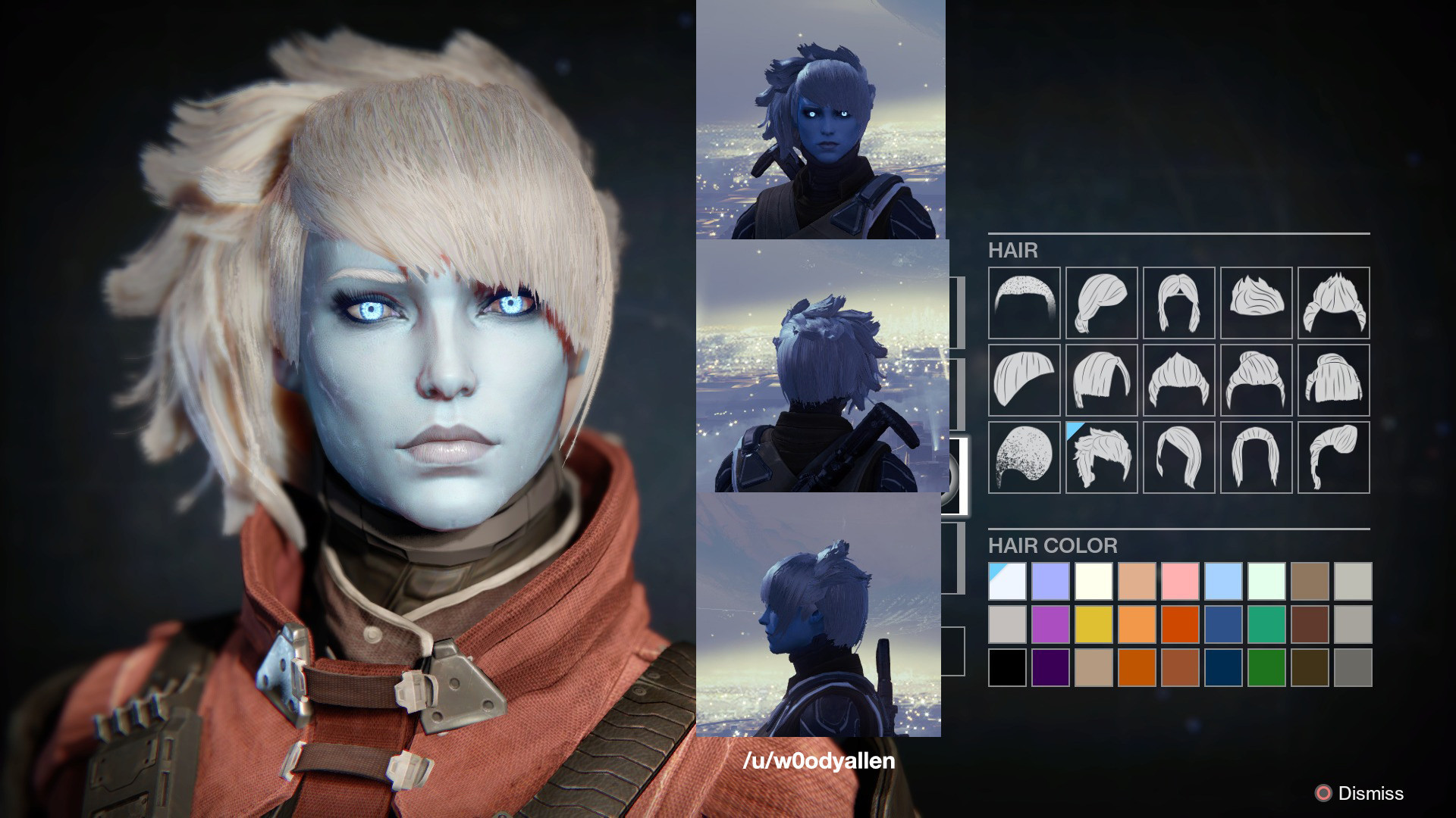 Destiny 2 Female Awoken Hairstyles
 Destiny Awoken Female Hairstyles what your hair looks