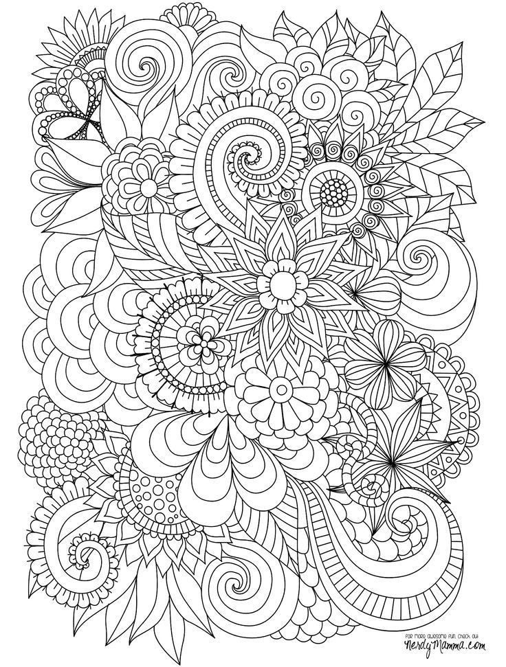 Detailed Coloring Pages For Girls
 11 Free Printable Adult Coloring Pages