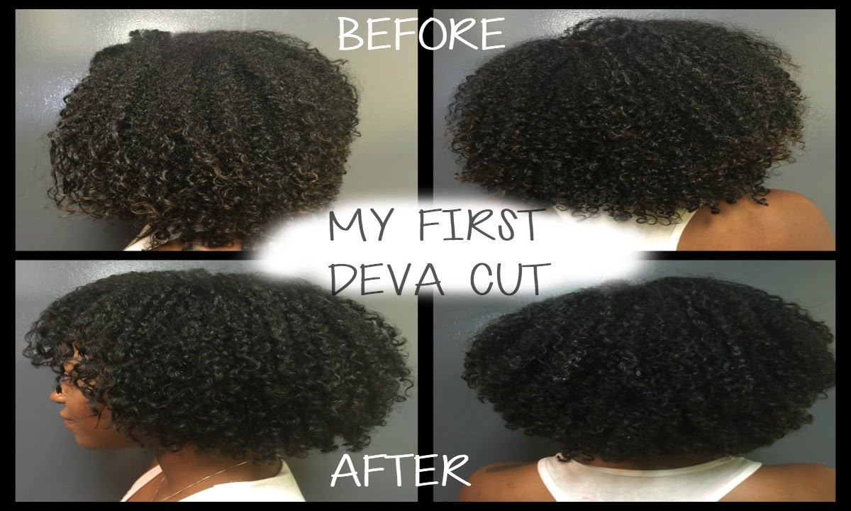 Deva Cut Natural Hair Before And After
 My DEVA CUT