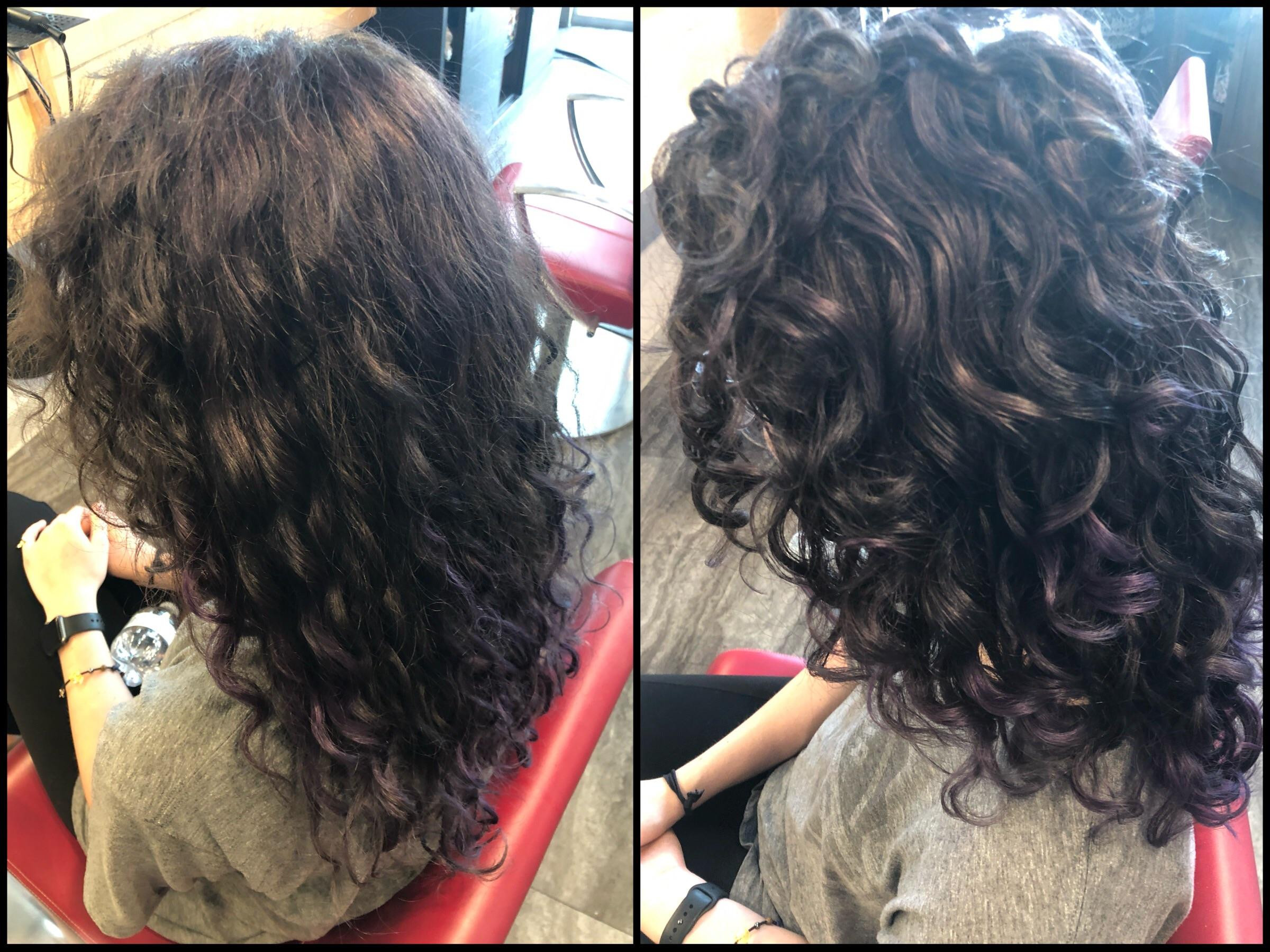 Deva Cut Natural Hair Before And After
 Before and after my first Deva Cut curlyhair