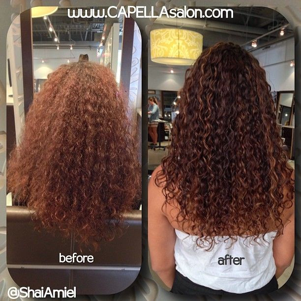 Deva Cut Natural Hair Before And After
 before & after by Shai Amiel