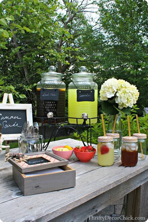 Dinner Party Entertainment Ideas For Adults
 Easy and inexpensive outdoor entertaining ideas from