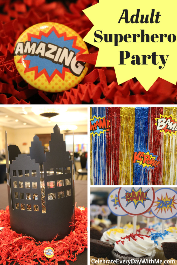 Dinner Party Entertainment Ideas For Adults
 Fantastic Decorating Ideas for an Adult Superhero Party