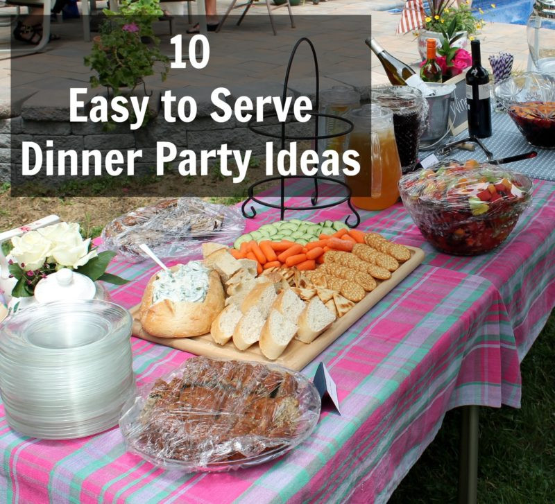 Dinner Party Ideas For 10
 10 Easy to Serve Dinner Party Ideas Sweet Love and Ginger