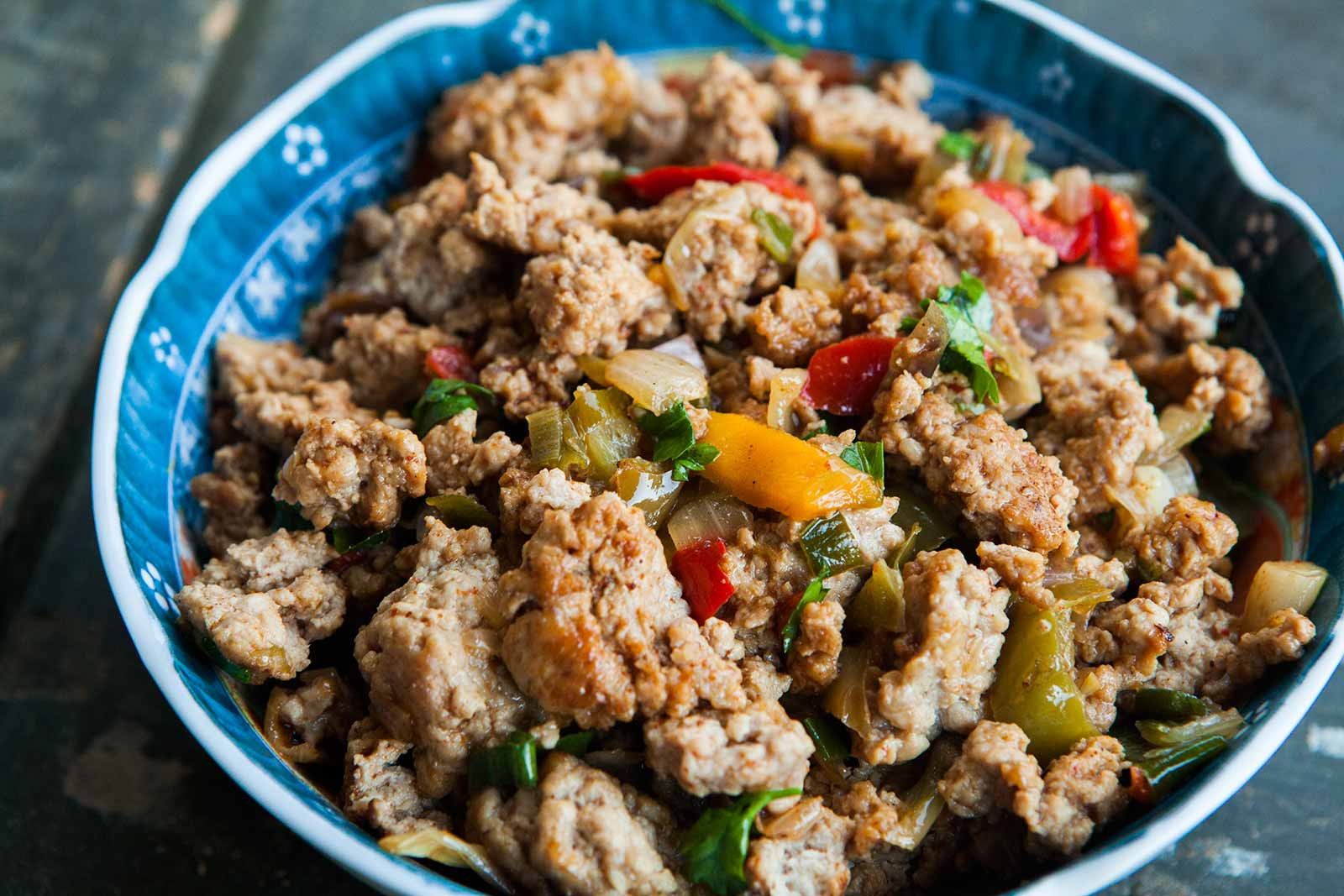 Dinners With Ground Turkey
 Mom’s Ground Turkey and Peppers Recipe
