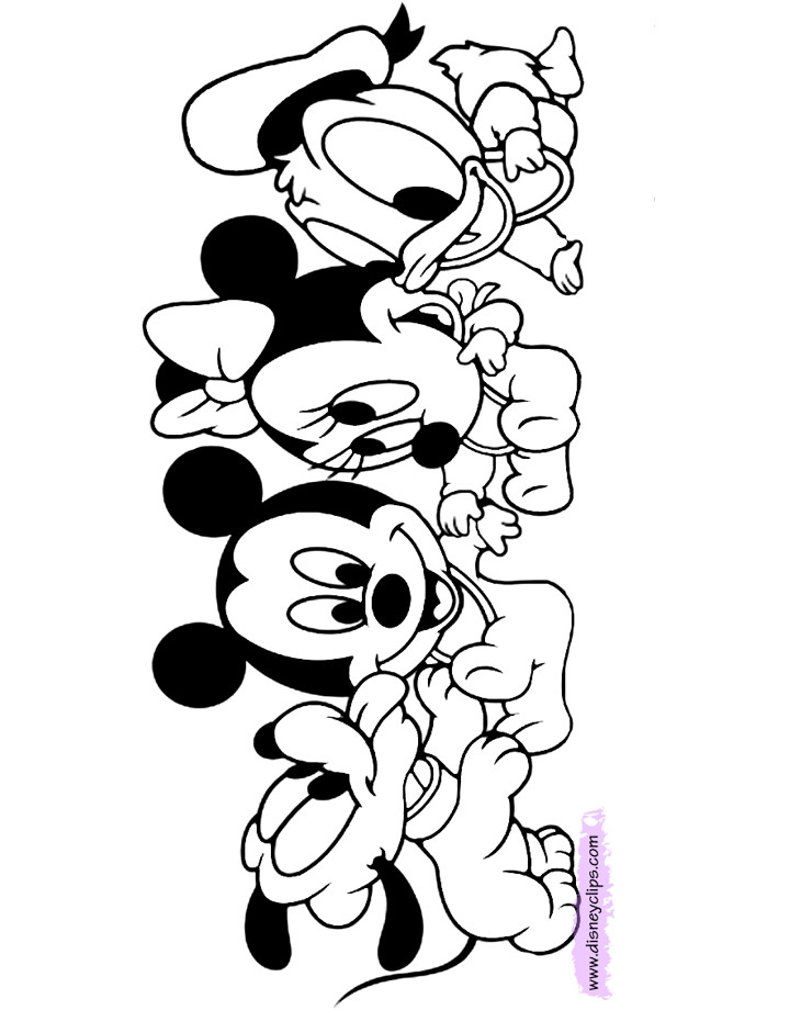 Disney Baby Coloring Pages
 Disney Babies Coloring Pages 7