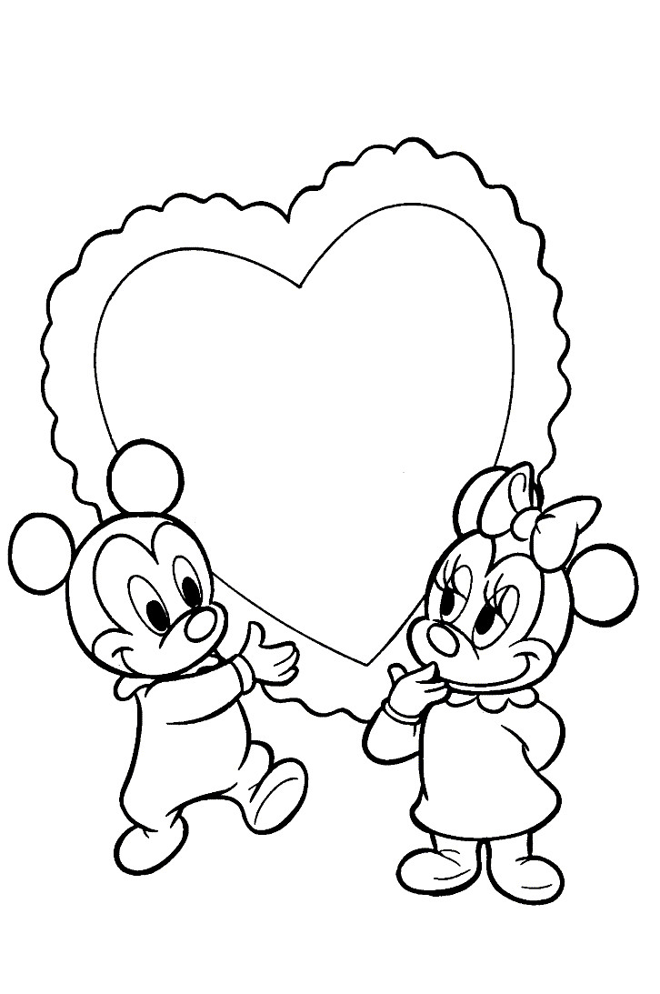 Disney Baby Coloring Pages
 Baby disney Coloring Pages