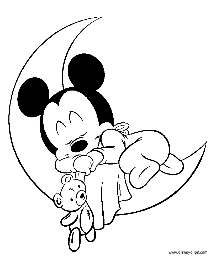 Disney Baby Coloring Pages
 Disney Babies Coloring Pages