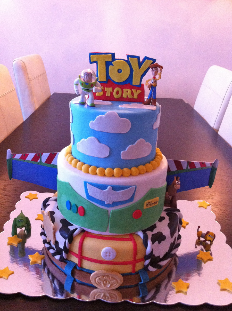 Disney Birthday Cake
 This Is A Toy Story Cake I Made For A Disney Themed Cake
